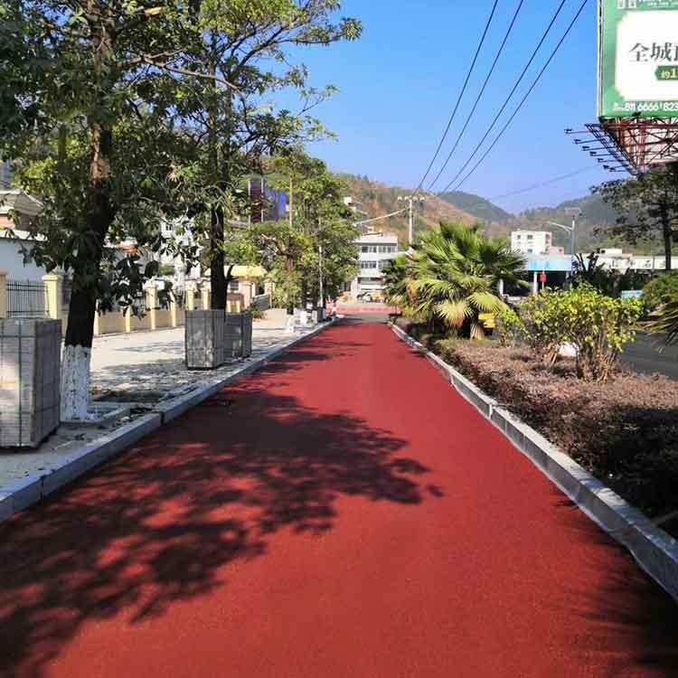 广州强固彩色透水混凝土